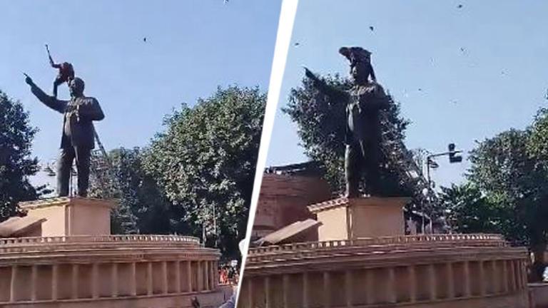 BJP Slams AAP Over Vandalisation of Ambedkar Statue in Punjab