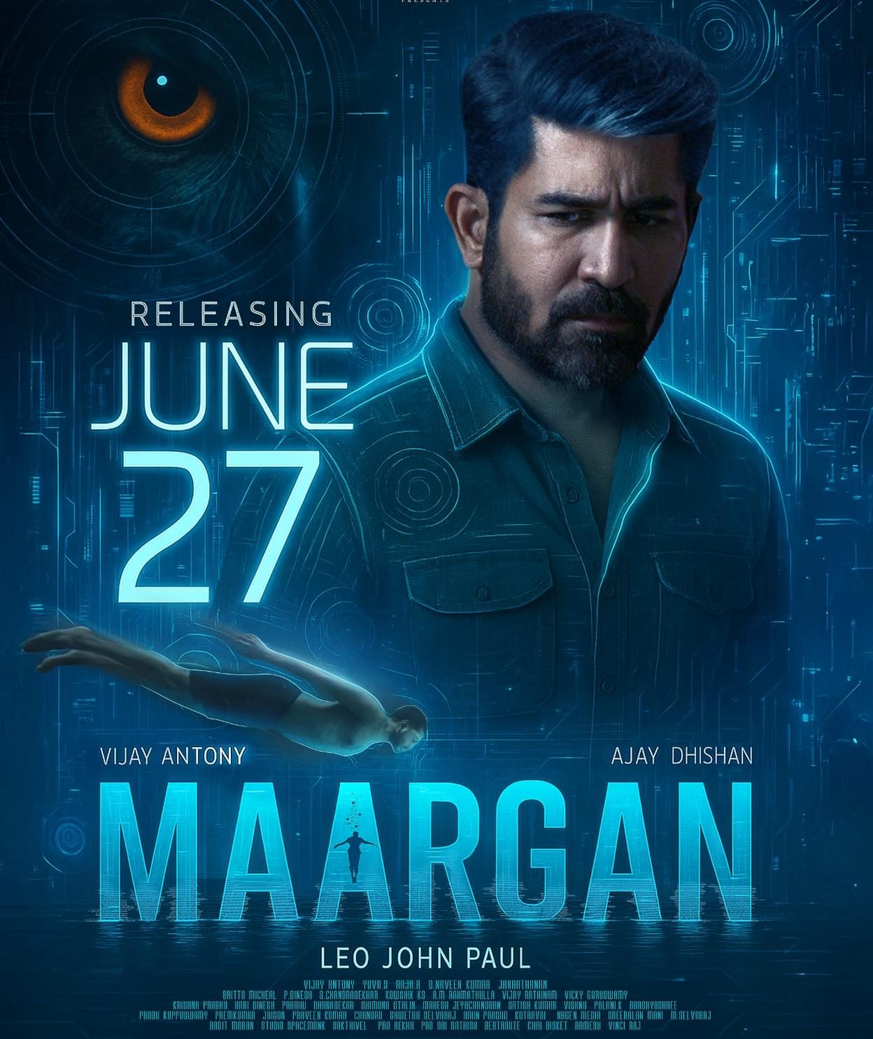 Vijay Antony's murder mystery 'Maargan' to hit screens worldwide on June 27