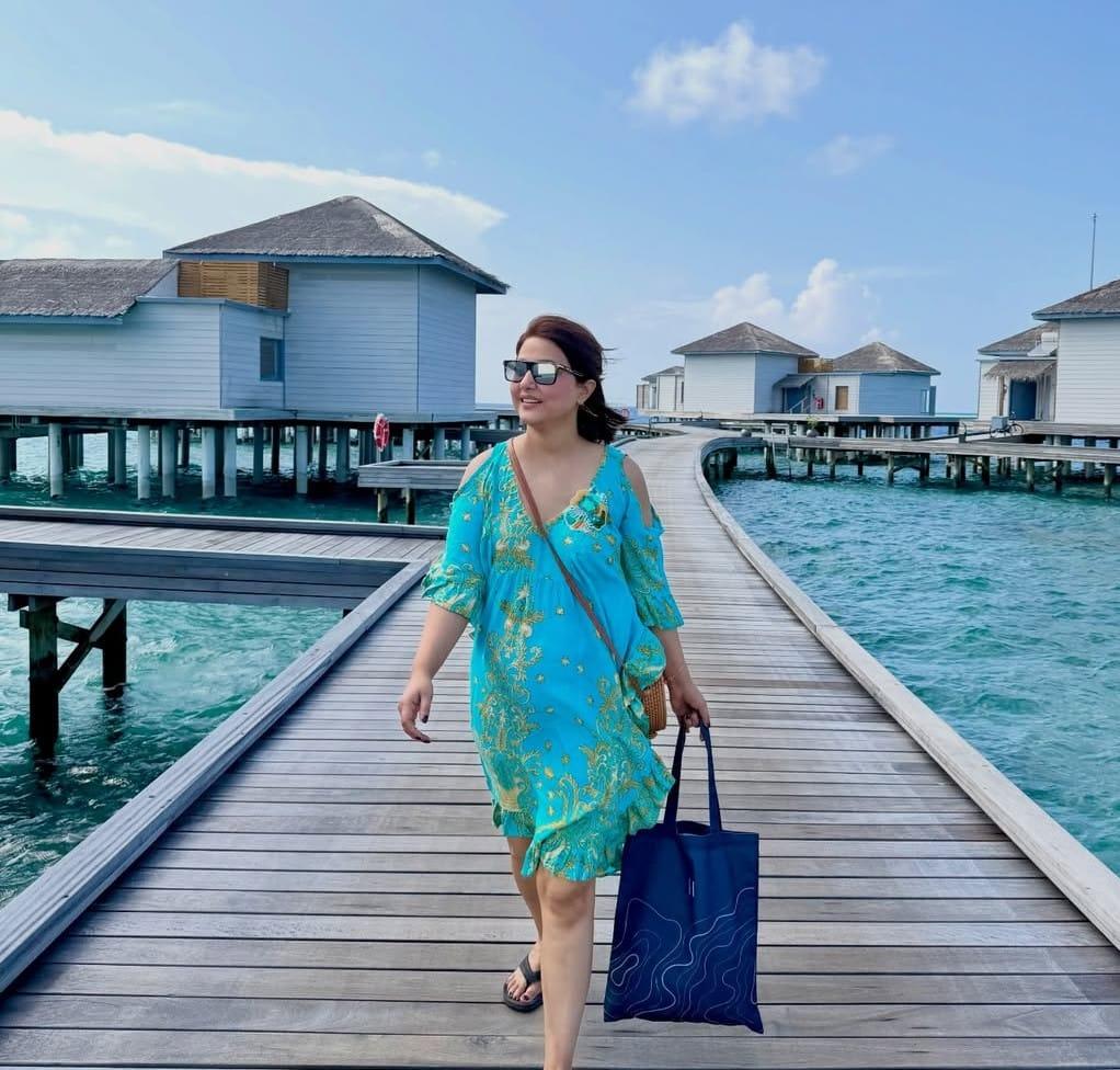 Hina Khan & Rocky Jaiswal enjoy ‘private cruises, personalised breakfast’ at luxurious Maldives trip