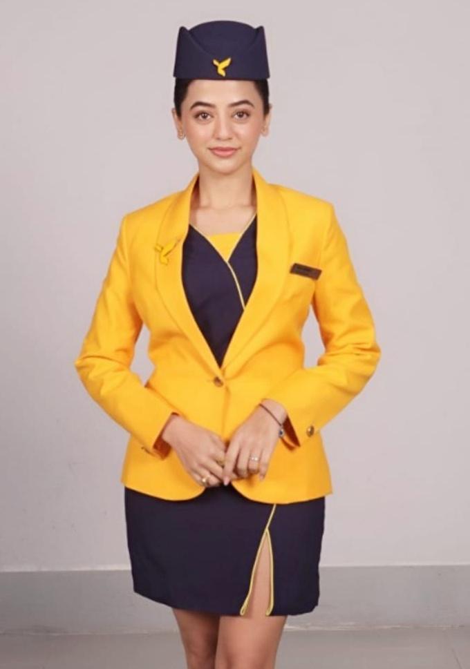 Helly Shah calls her film transformation from baby bump to cabin crew 'not easy'