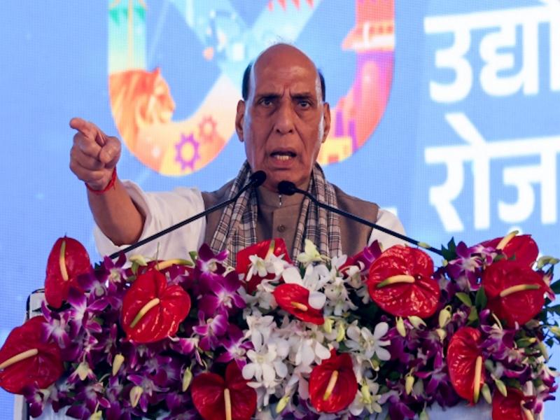 'None can stop India from becoming a leading power': Rajnath Singh rebukes Trump-led hostile trade tactics