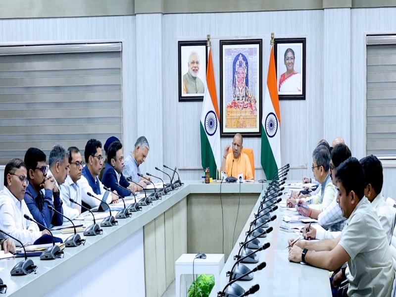 CM Yogi Adityanath reviews law and order, festival preparedness with officials