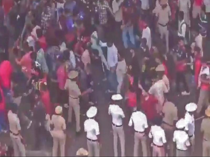 RCB's IPL victory celebration turns tragic: 8 killed in stampede near B'luru's Chinnaswamy Stadium (Ld)