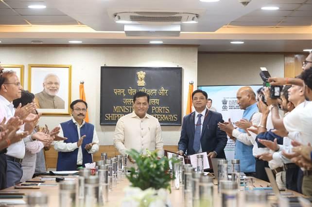 Sonowal inaugurates India’s first NBFC for maritime sector