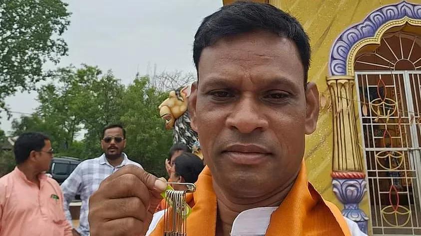 BJP leader and Jhargram candidate Pranat Tudu