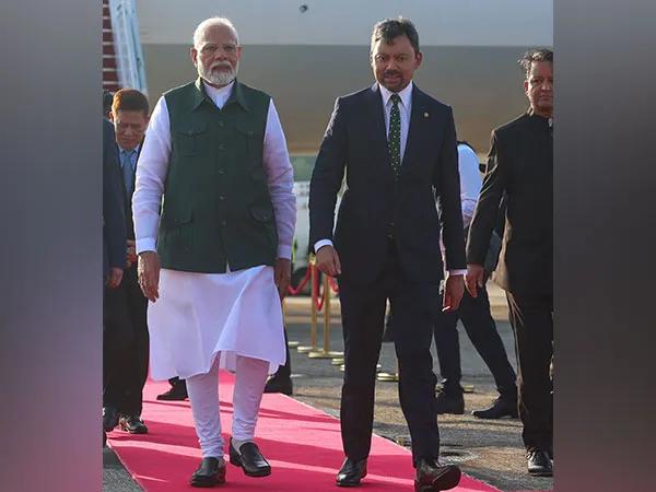 Prime Minister Narendra Modi arrived in Brunei