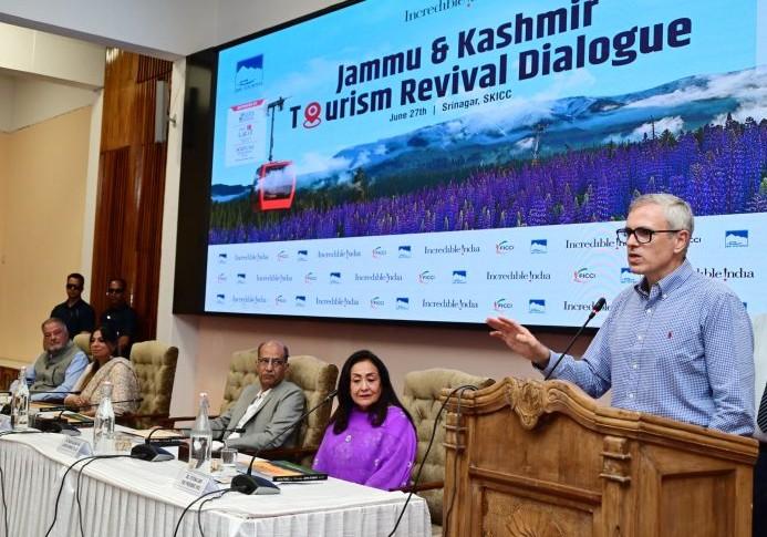 CM Omar Abdullah calls for collective efforts to restore J&K as India's premier tourist destination