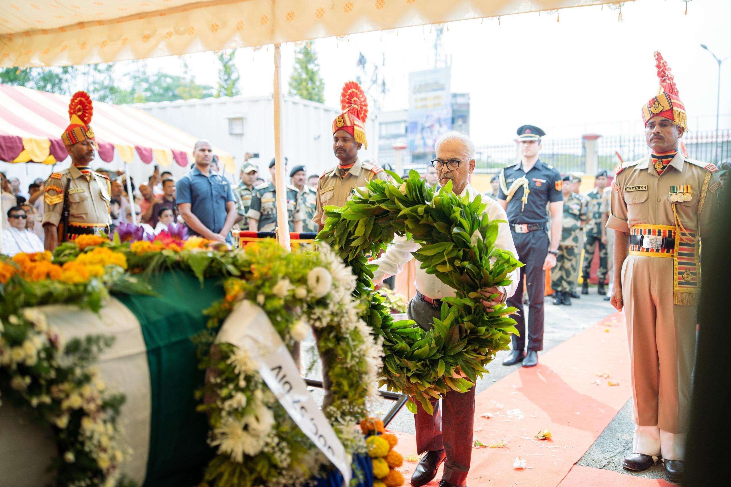 Manipur bids tearful adieu to BSF jawan martyred in Pakistani firing