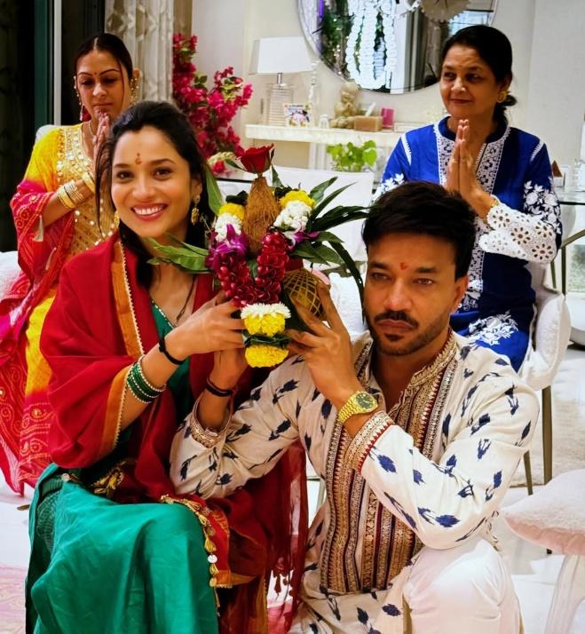 Ankita Lokhande shares heartfelt note on standing as a team with Vicky Jain in his journey as a producer