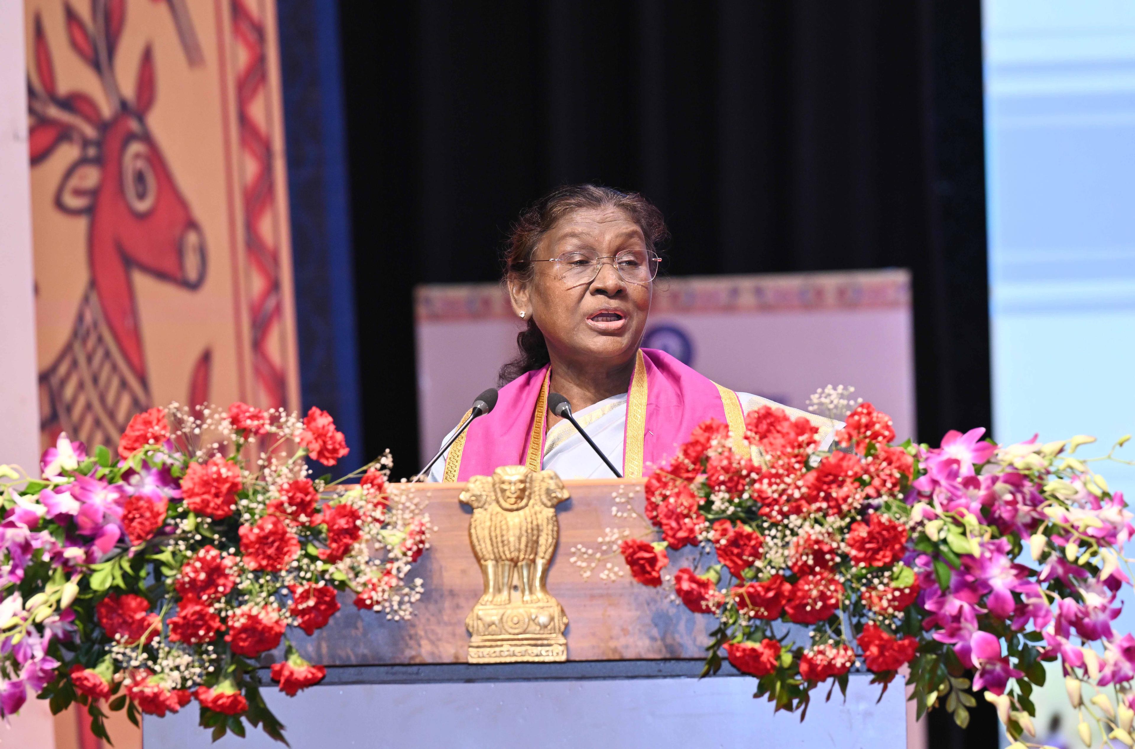 President Murmu urges doctors to build sharp clinical sense, sensitive communication skills