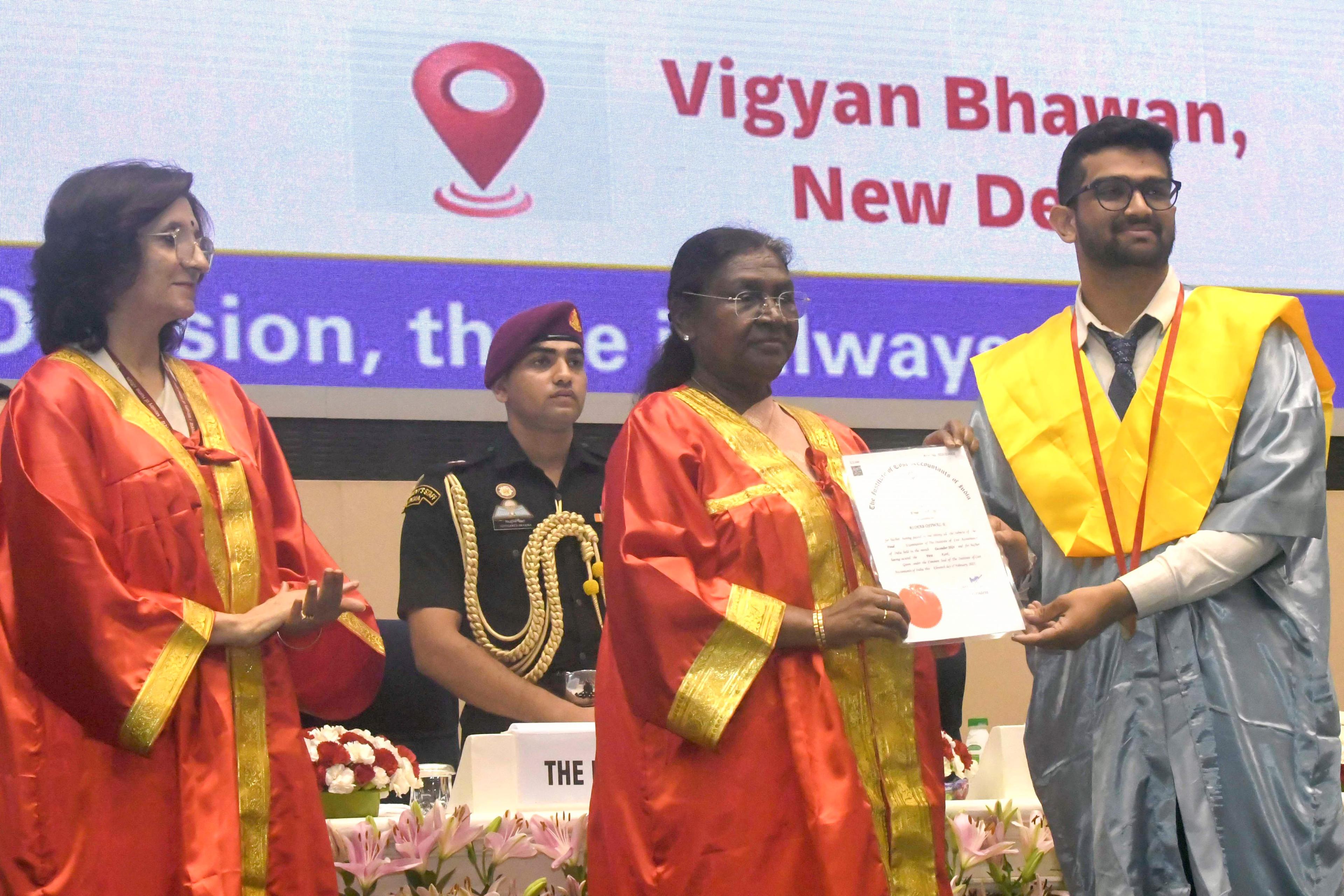 Young accountants key to nation-building, says President Murmu