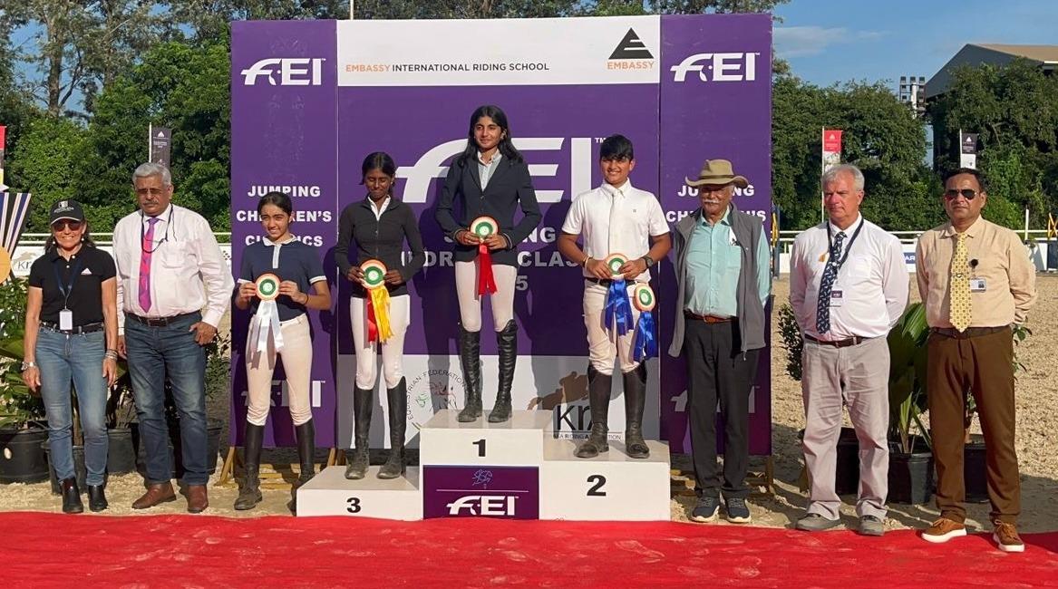 Equestrian: Team India clinches gold in FEI Children’s Classic Silver