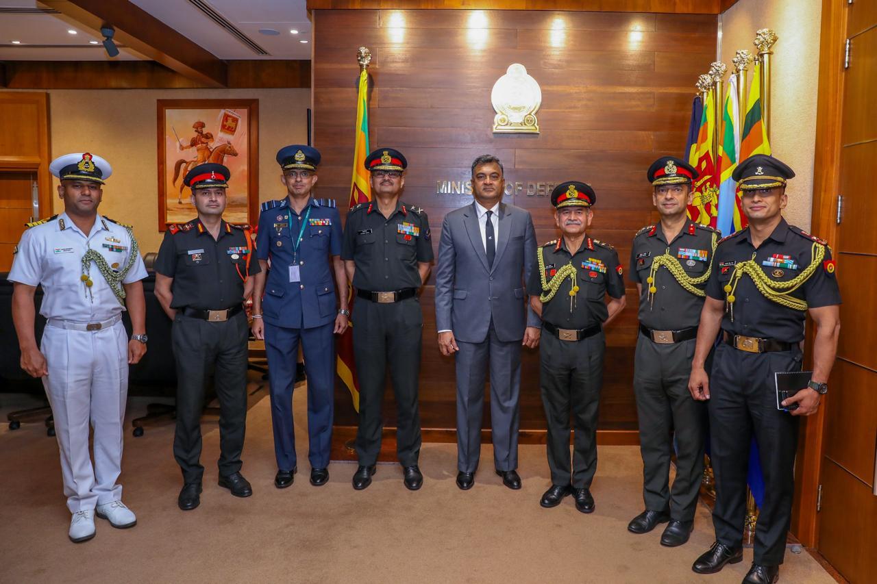 Army Chief Gen Dwivedi, Lankan officials discuss military ties, HADR cooperation