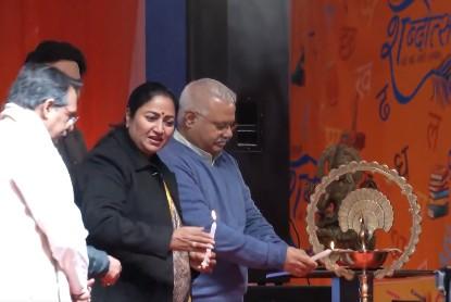 'Shabdotsav 2026' begins at Dhyan Chand stadium, Delhi CM inaugurates ceremony