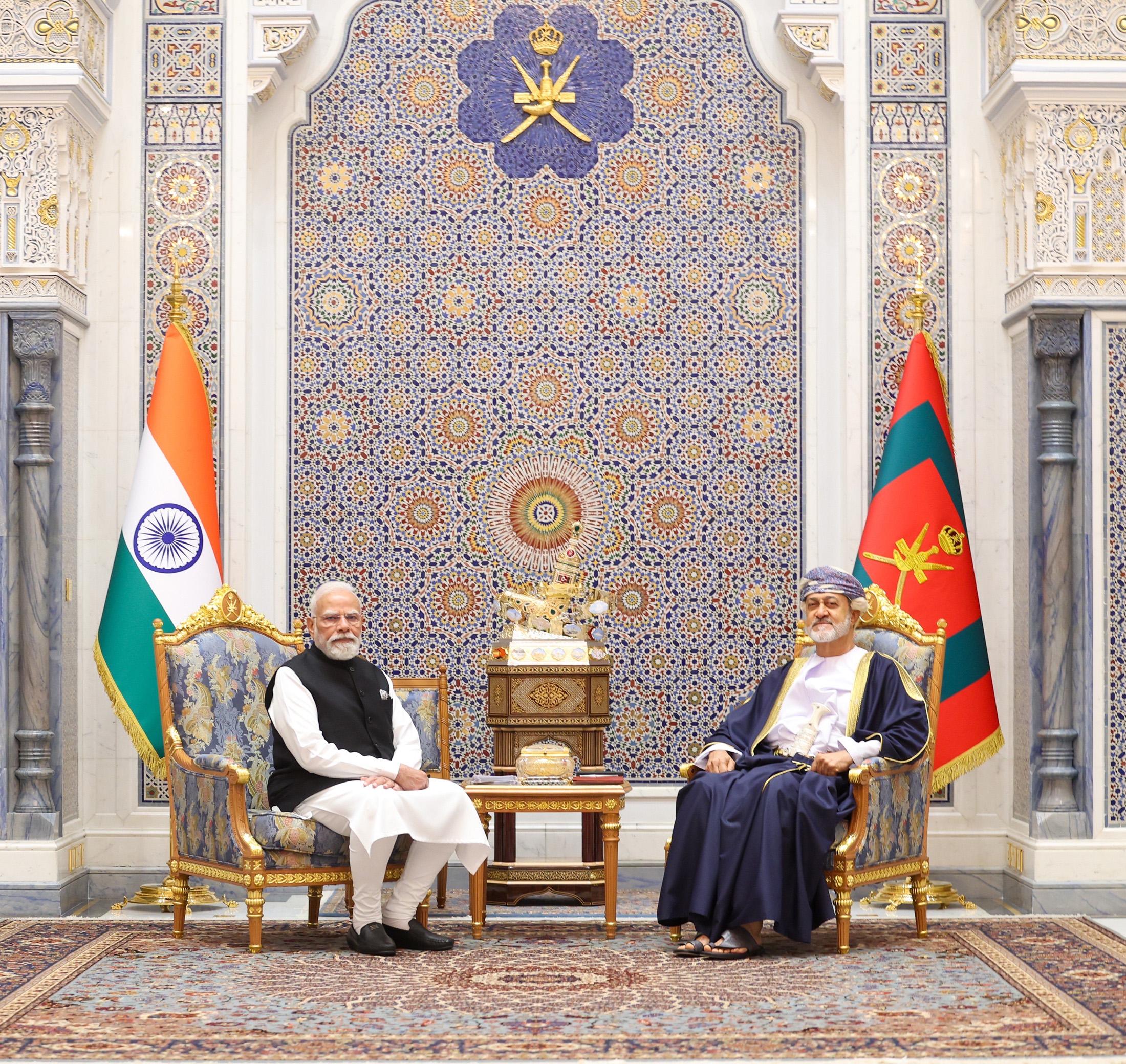 PM Modi and Oman Sultan discuss ways to add greater depth to strategic partnership (Ld)