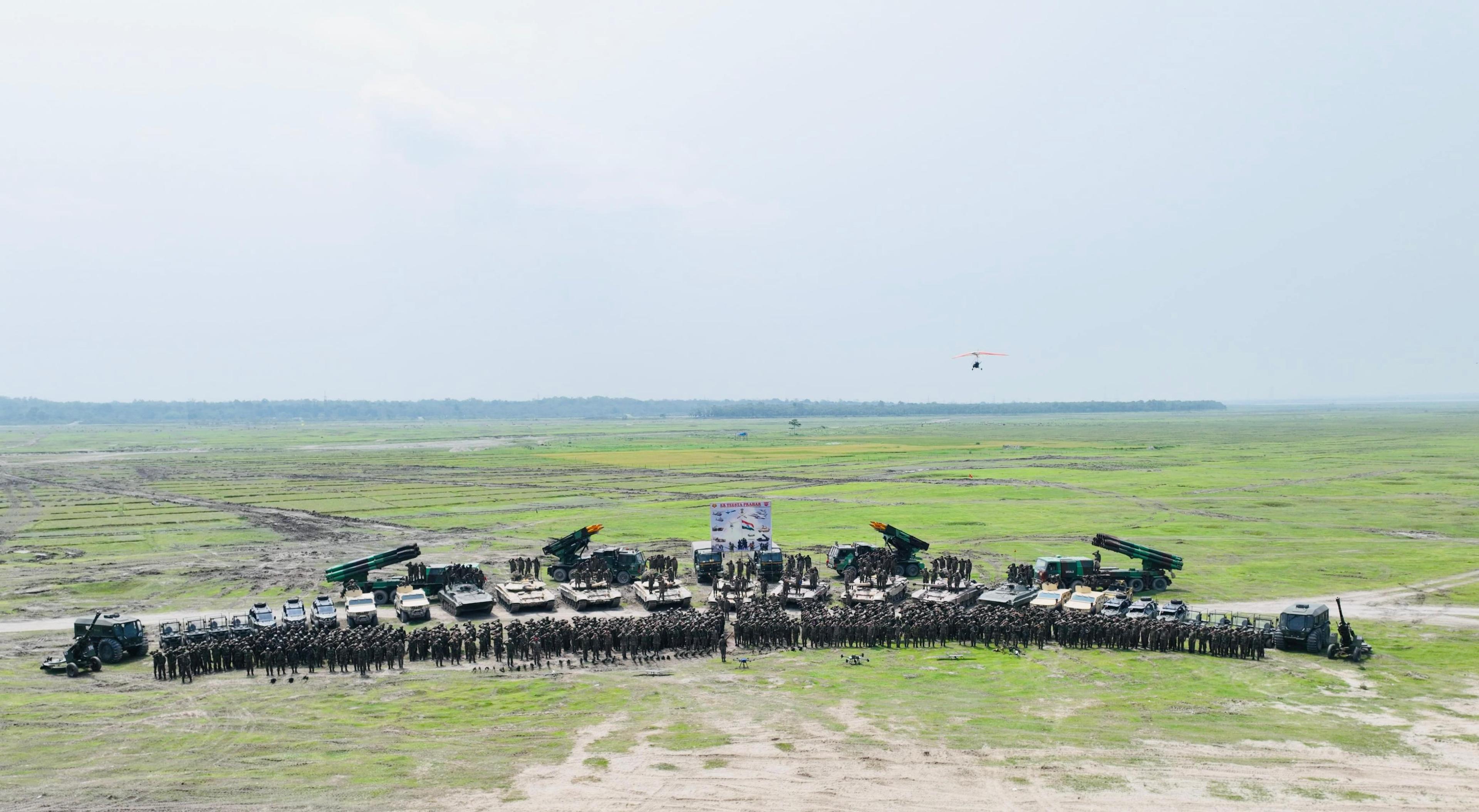 Bengal: Field exercise ‘Teesta Prahar’ showcases combat synergy & readiness