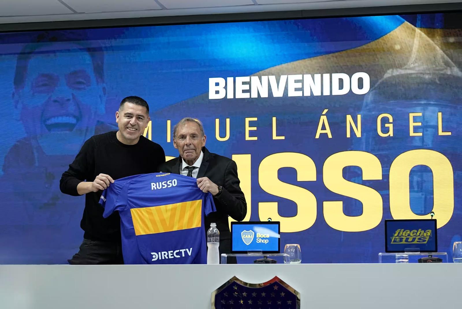 Boca names Russo as manager for third time