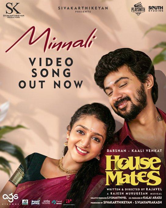 First single 'Minnali' from Darshan, Kaali Venkat-starrer ‘House Mates’ released