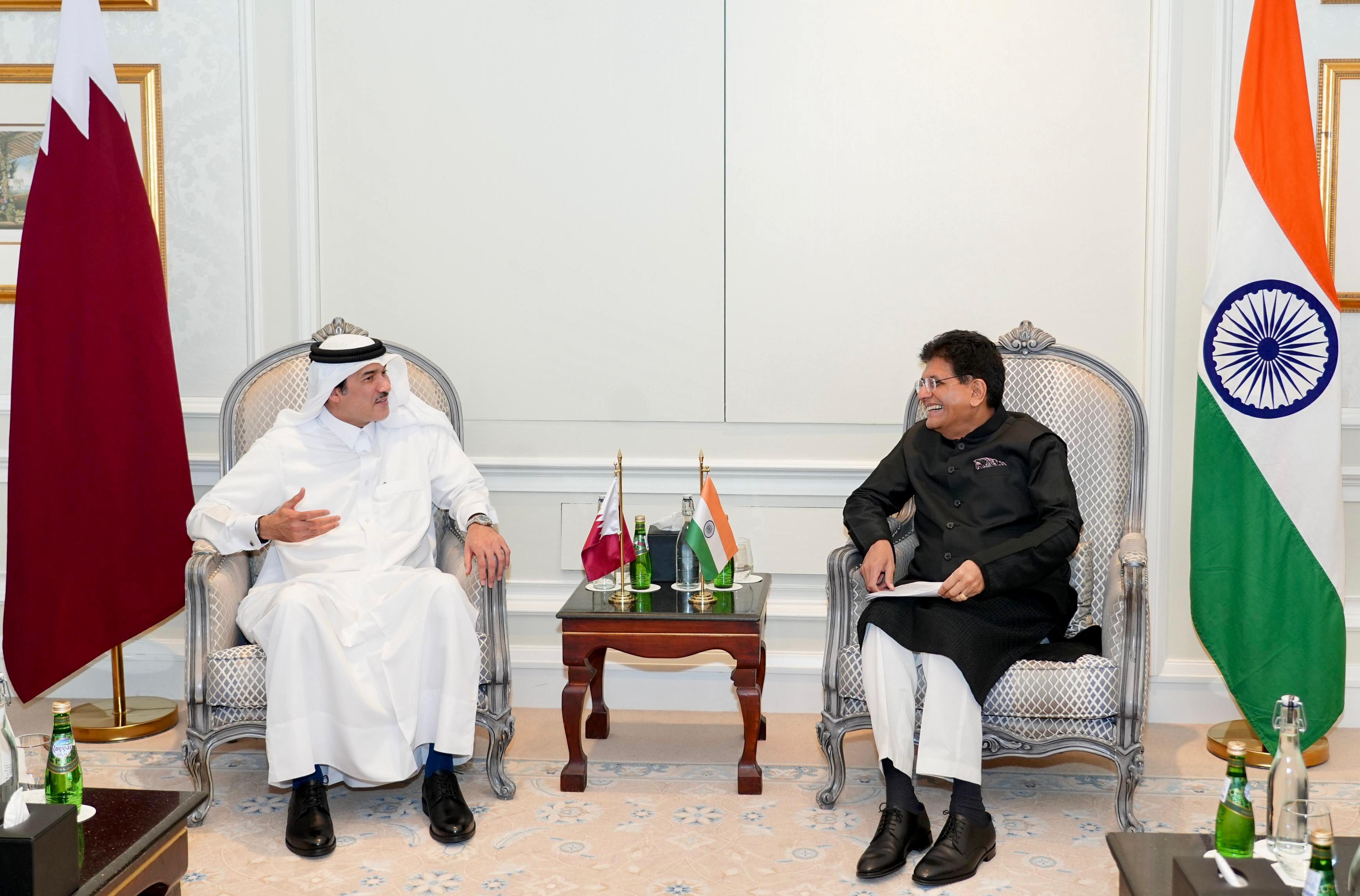 India, Qatar deepen trade ties as Union Minister Piyush Goyal meets Qatari minister in Doha