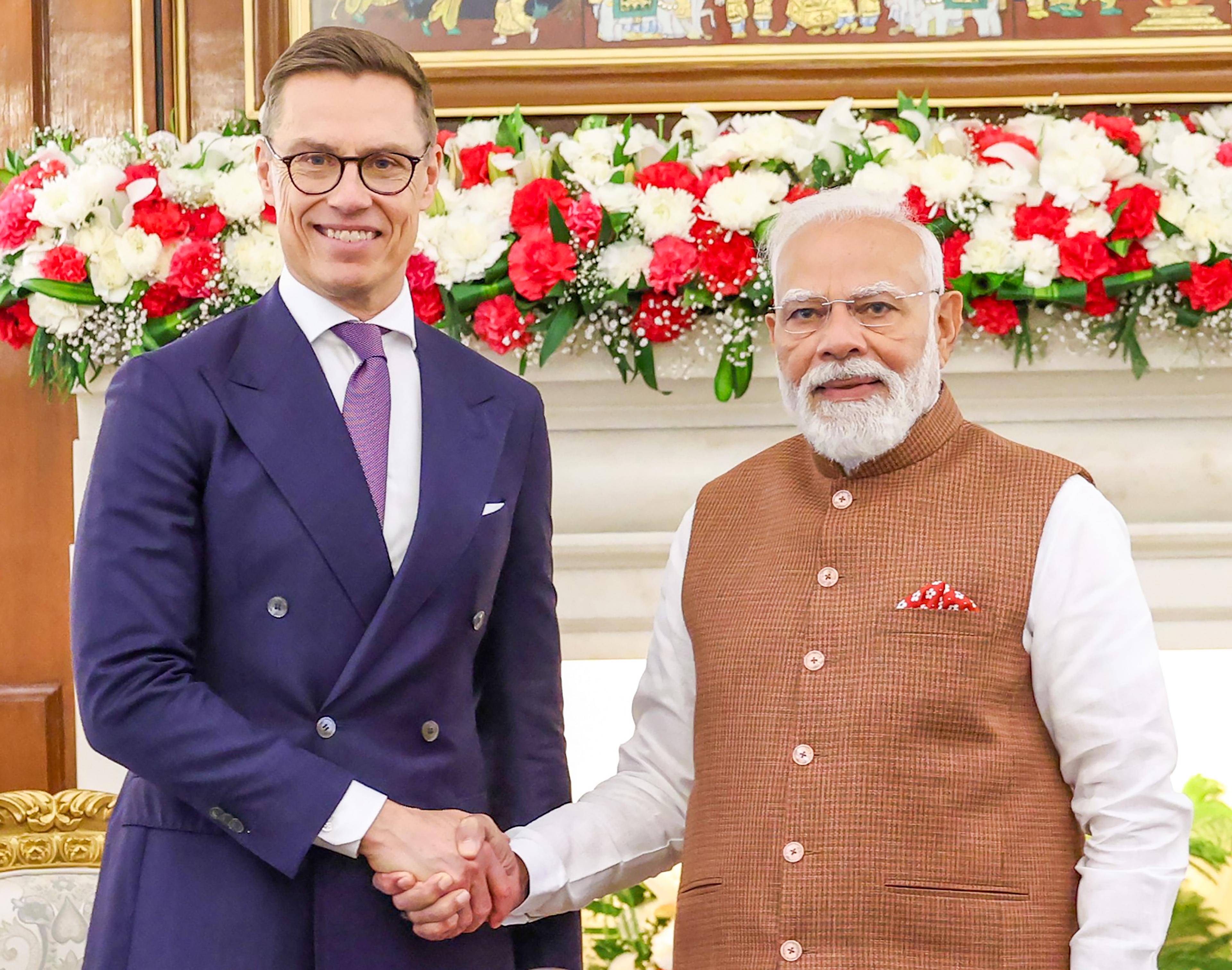 India's pragmatic foreign policy model for changing world order: Finnish President