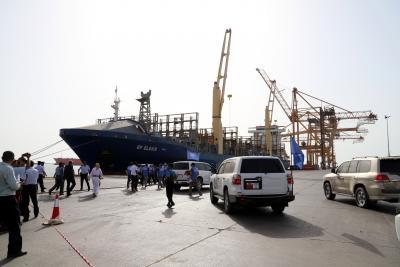 Saudi-led coalition says shipment arriving at Yemeni port carried weapons, ammunition