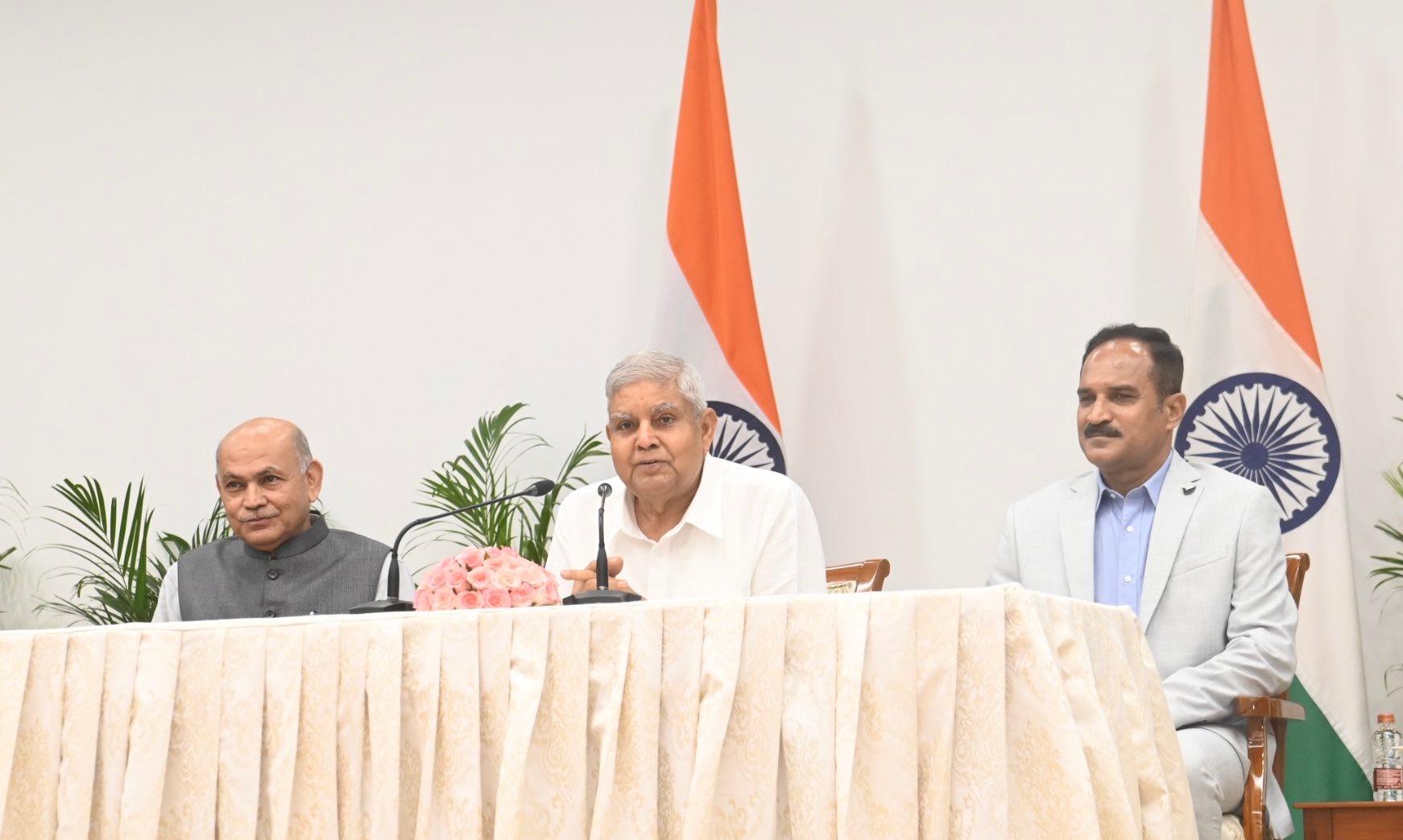 June 25, ‘Samvidhaan Hatya Diwas’-- a sombre reminder: Vice-President Dhankhar