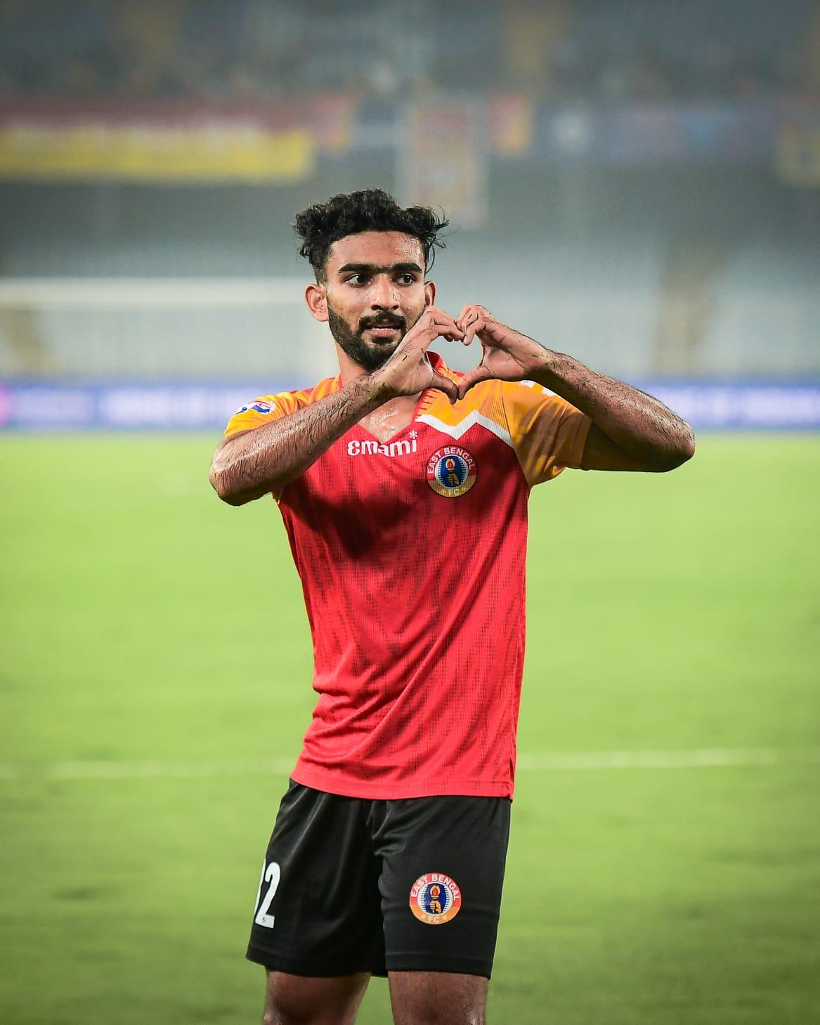 East Bengal FC attacker Vishnu PV signs two-year contract extension
