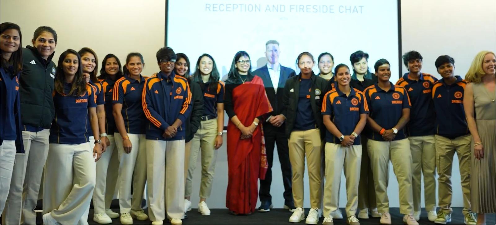 Harmanpreet Kaur-led side receives warm welcome from Consul General of India in Manchester