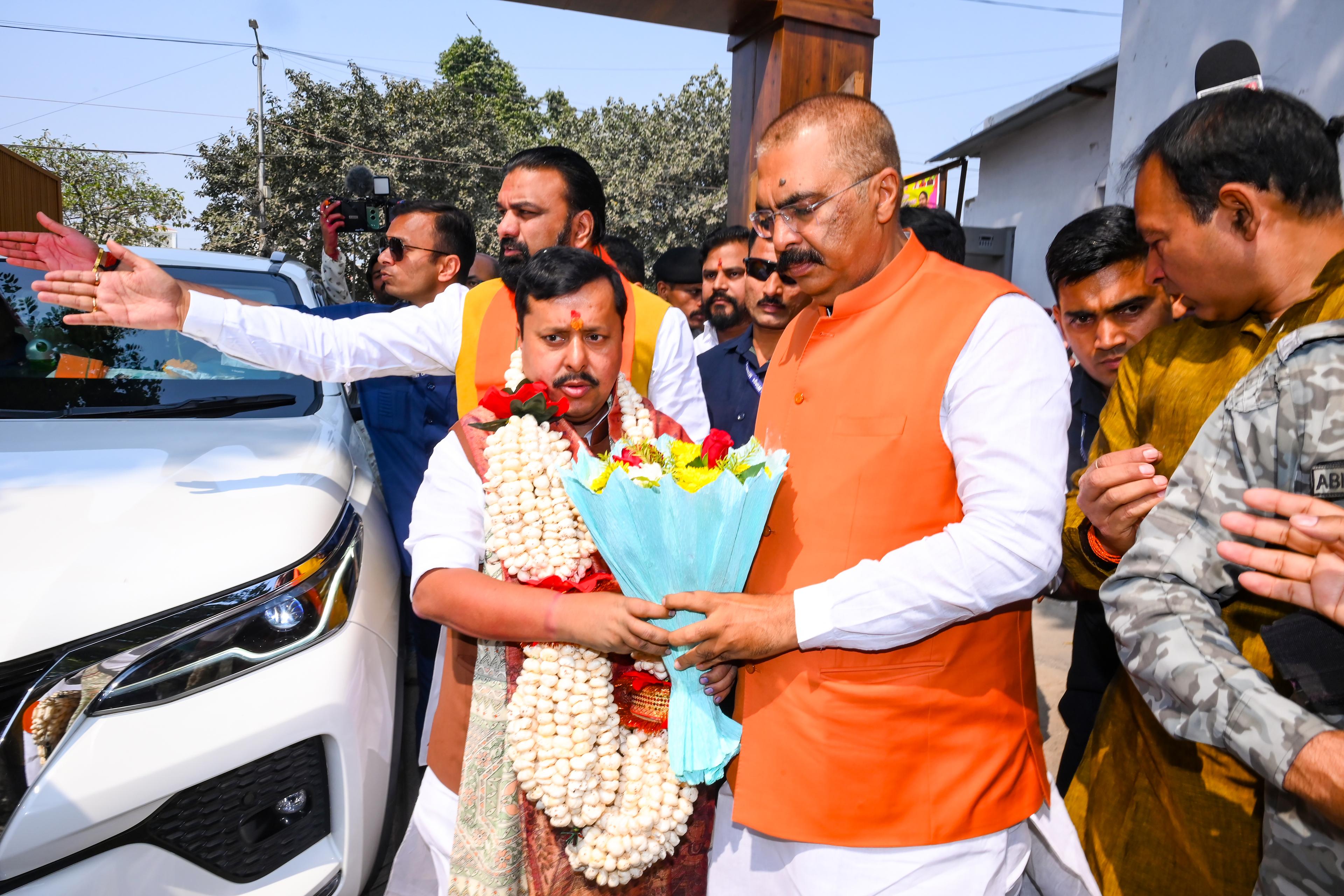 BJP national president Nitin Nabin files nomination for Rajya Sabha