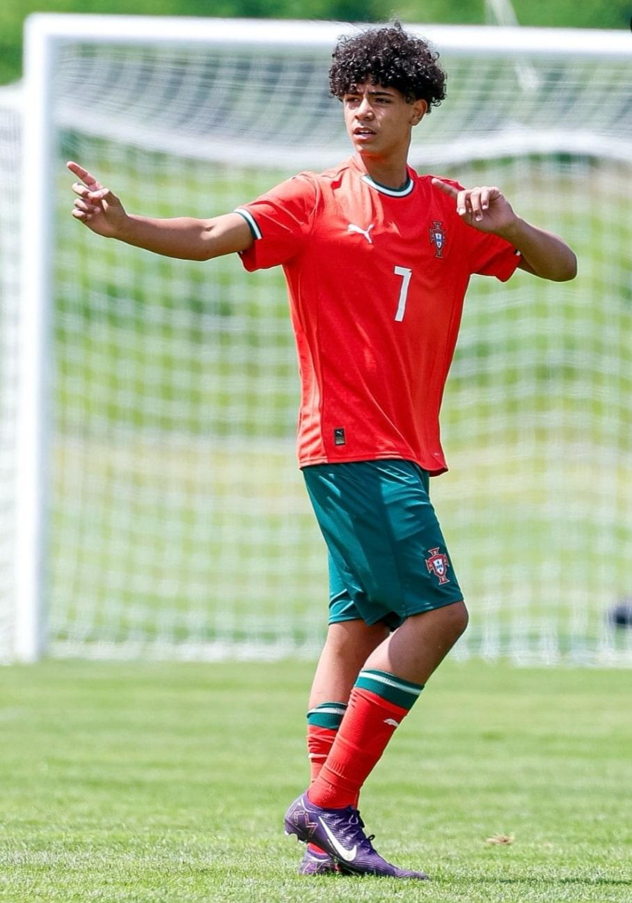 Ronaldo's son, Cristiano Jr makes Portugal debut in 4-1 win against Japan U-15