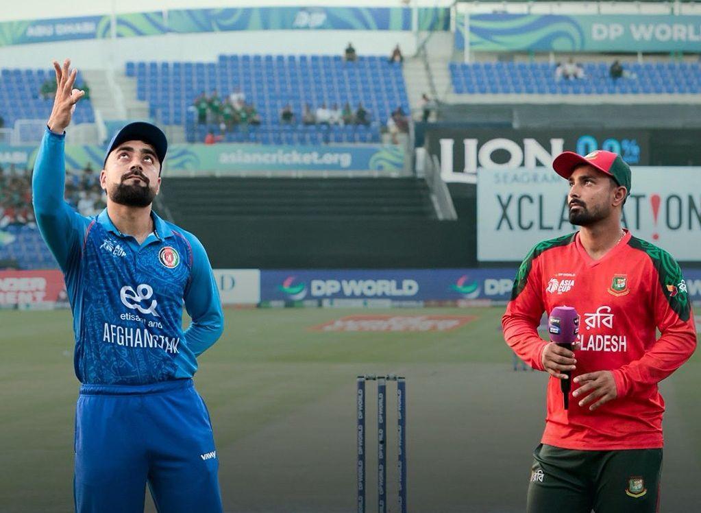 Asia Cup: Bangladesh opt to bat first against unchanged Afghanistan