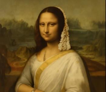 Ahead of Onam, Mona Lisa gets Malayali makeover on Kerala tourism dept's social media accounts