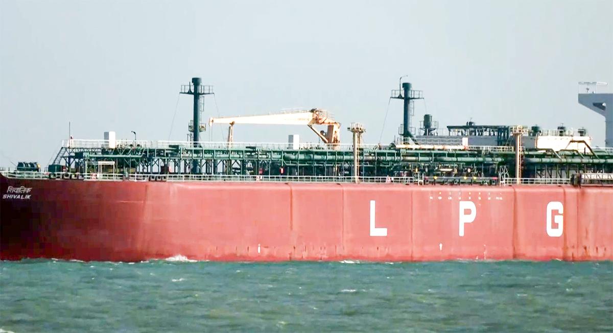 LPG Tanker 'Shivalik' arrives at Mundra Port through Strait of Hormuz amid regional tensions