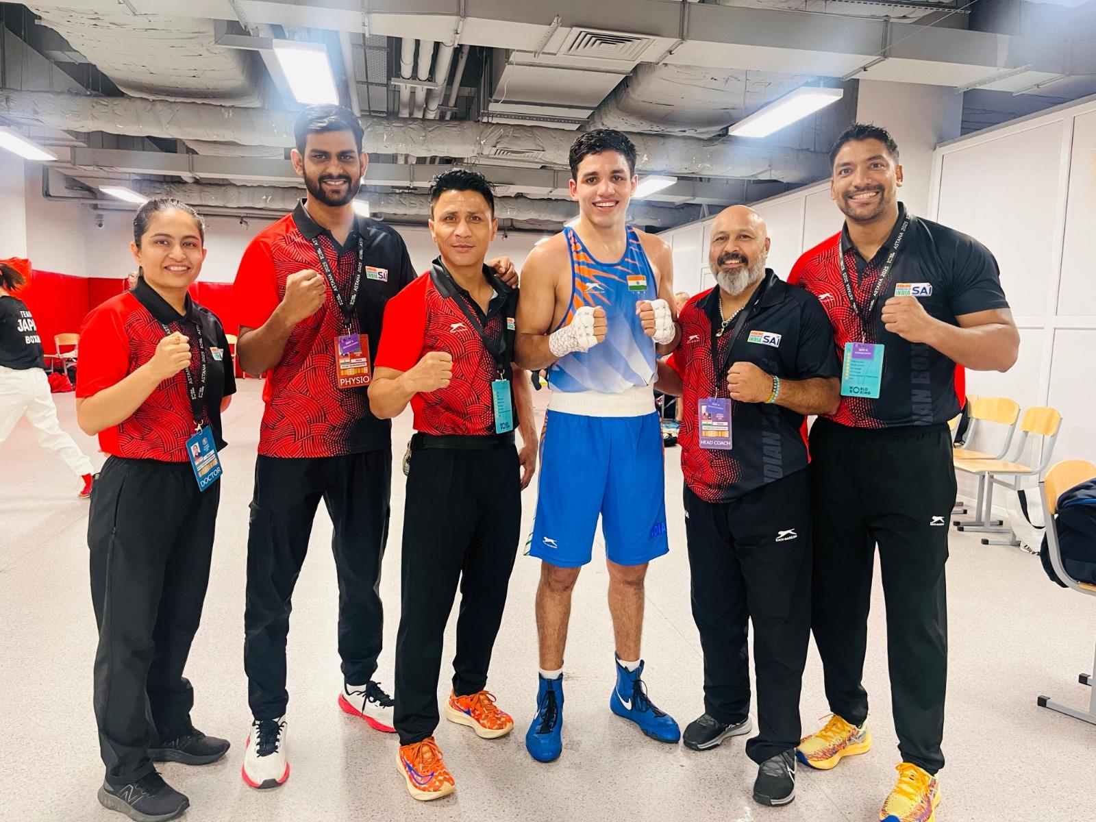 Hitesh, Sakshi add to India’s medal tally at World Boxing Cup in Astana
