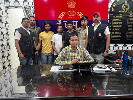 Gurugram: Three arrested with illegal weapons for planning robbery