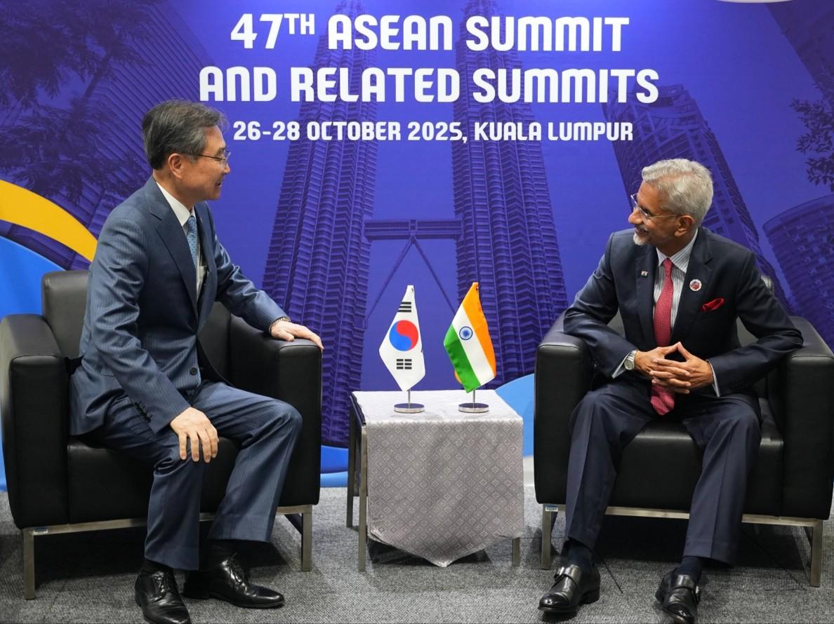 EAM Jaishankar, South Korean counterpart discuss defence, semiconductor cooperation