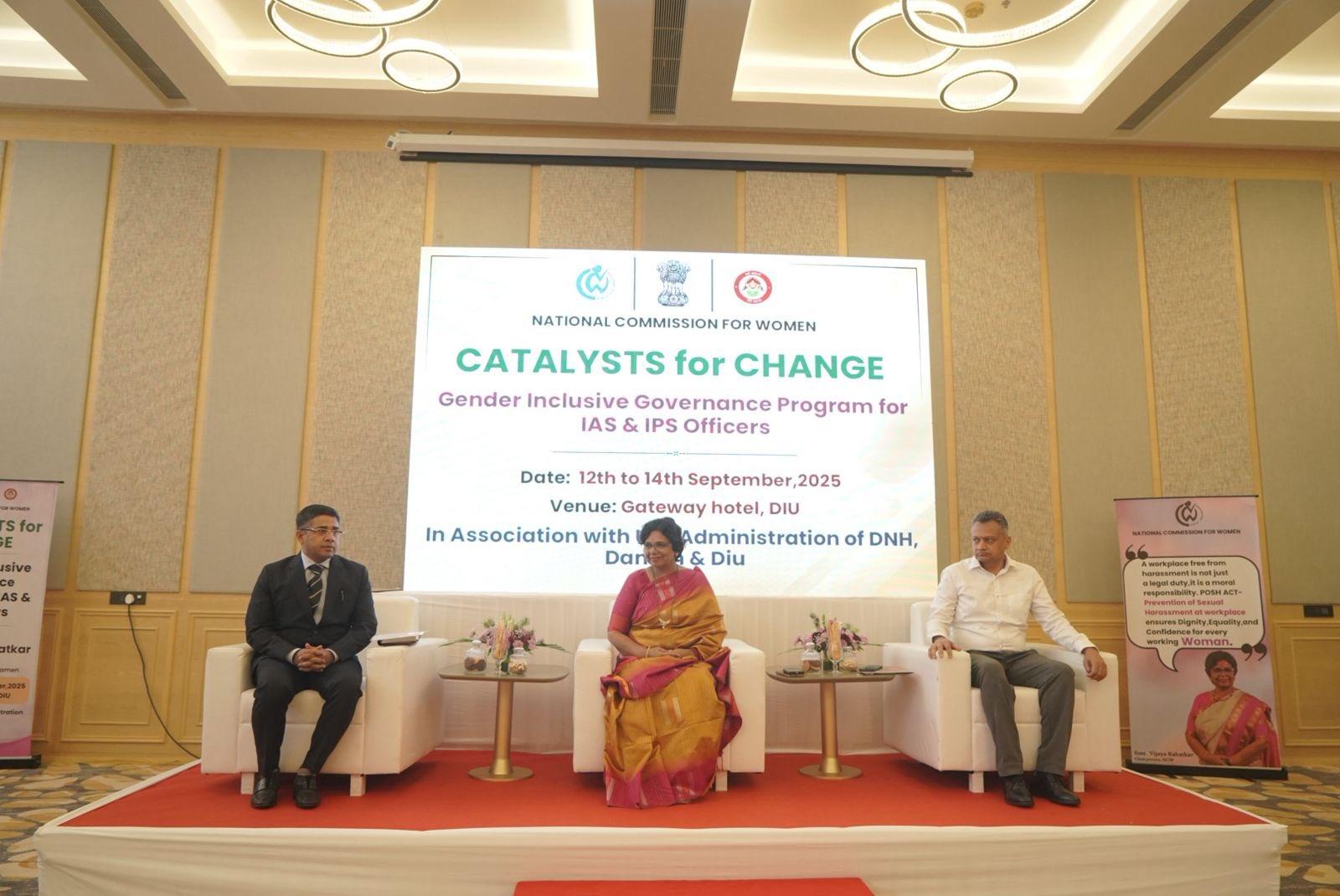 NCW launches three-day ‘Catalysts for Change’ program in Diu