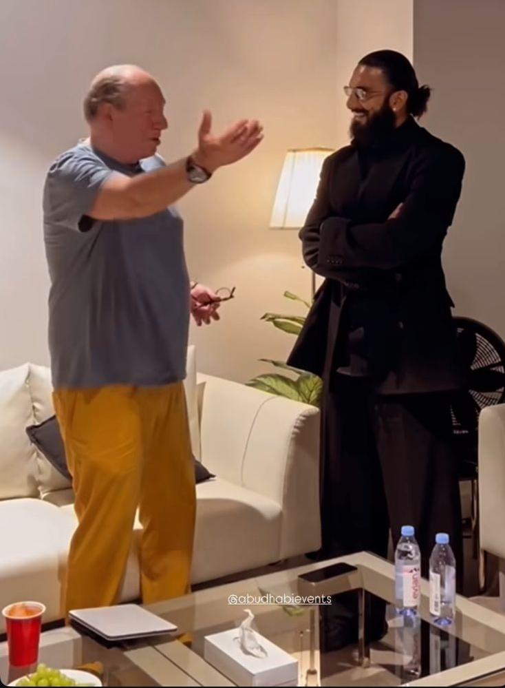 Ranveer Singh calls Hans Zimmer’s performance ‘euphoric, elevating and transportive’