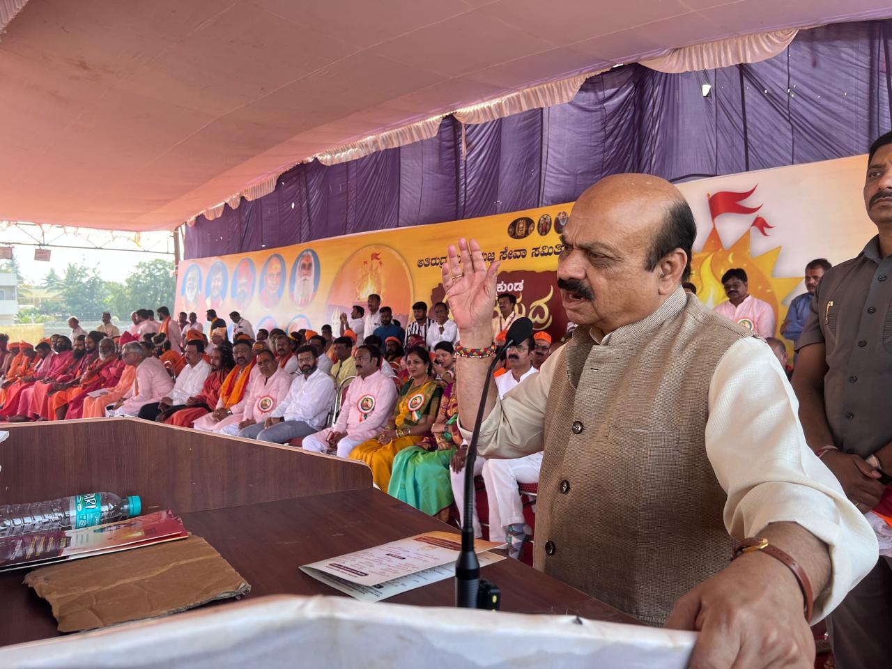 'Forces that tried to touch Hindu dharma have perished': Former K'taka CM Bommai