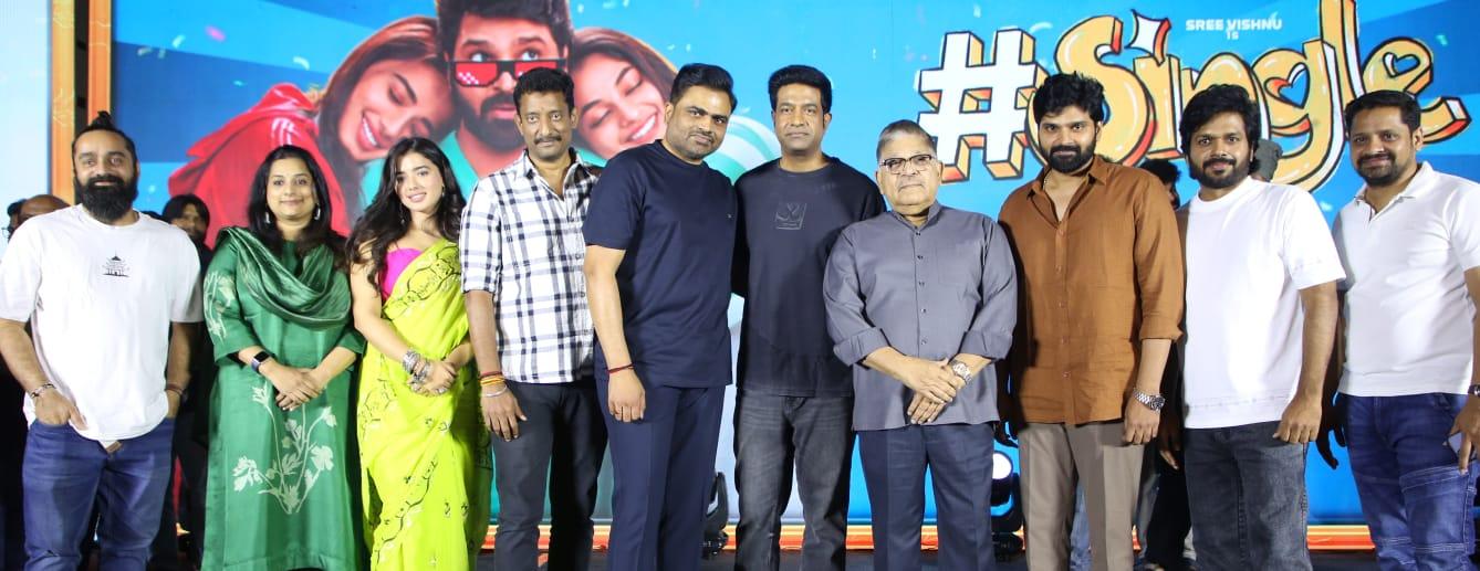 After seeing Single's rushes, I gave Sree Vishnu a fat cheque to do two more films: Producer Allu Aravind