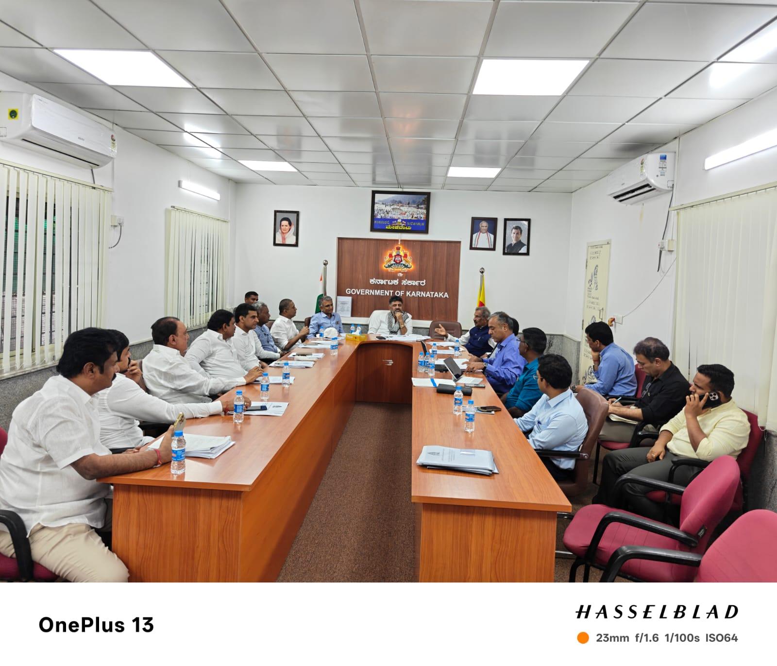 Greater Bengaluru: Deputy CM Shivakumar meets party MLAs on BBMP division