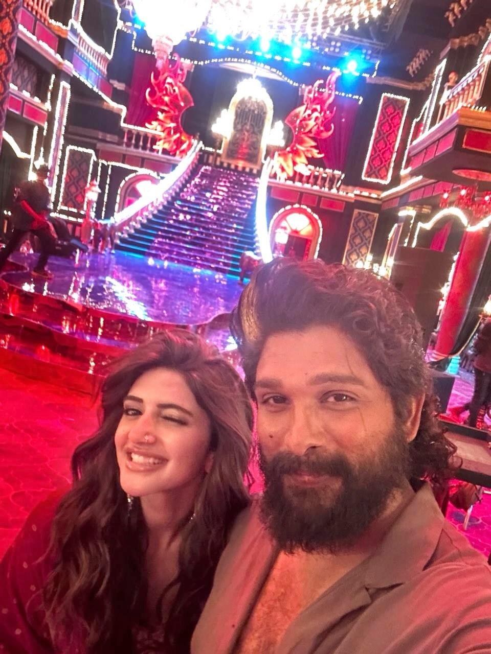 Sreeleela posts pictures with Allu Arjun as she’s ‘grateful’ for ‘Kissik’ from ‘Pushpa 2’