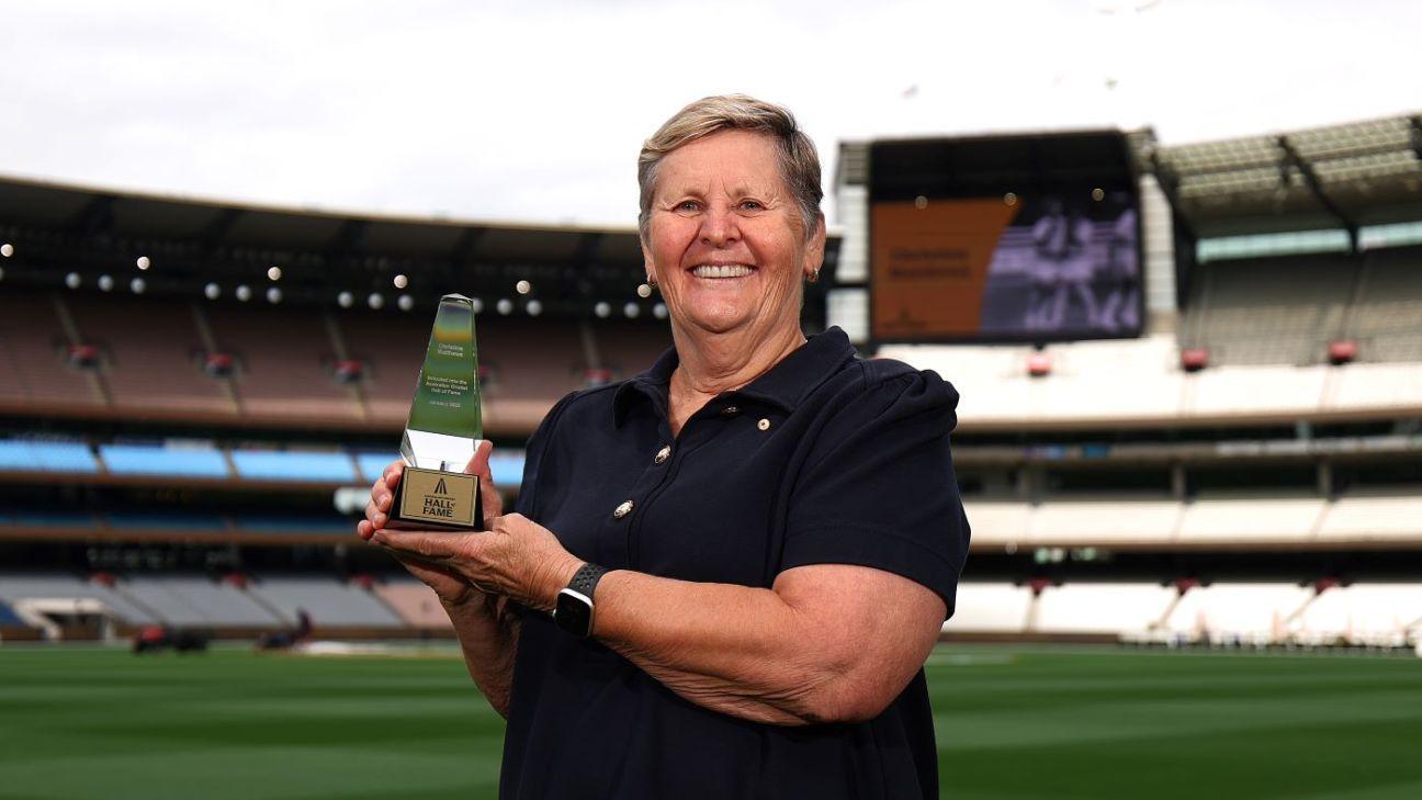 Christina Matthews Inducted into Australian Cricket Hall