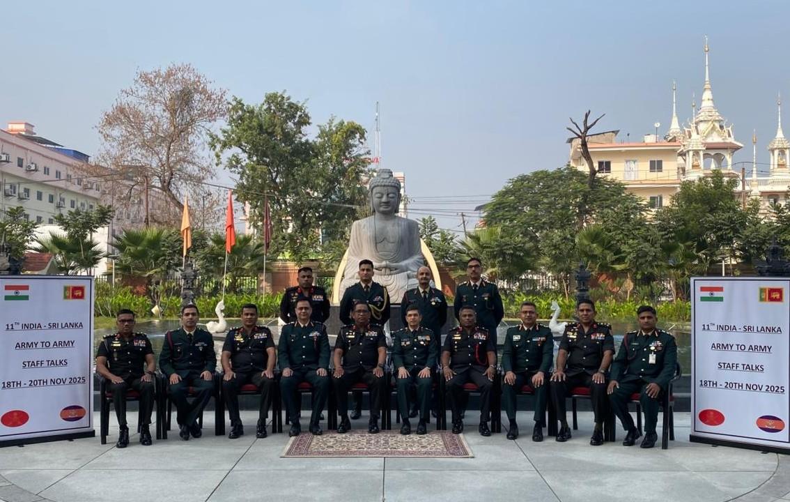 India and Sri hold talks on boosting interoperability, deepening defence ties