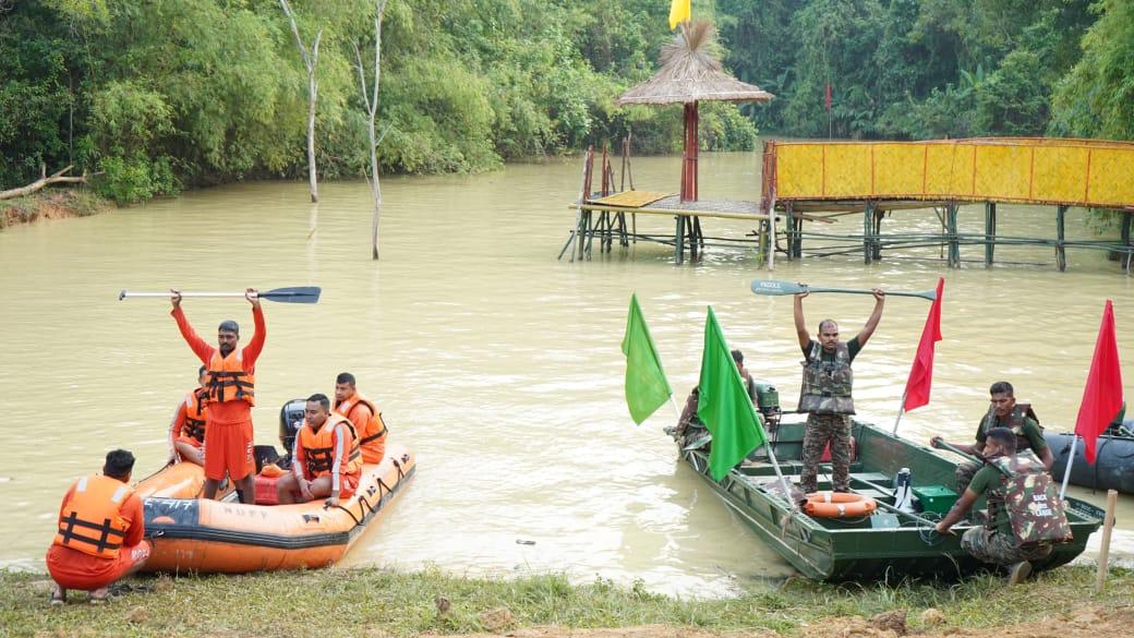 ‘Exercise Raahat’: Army, NDRF join forces for disaster relief excellence in Nagaland