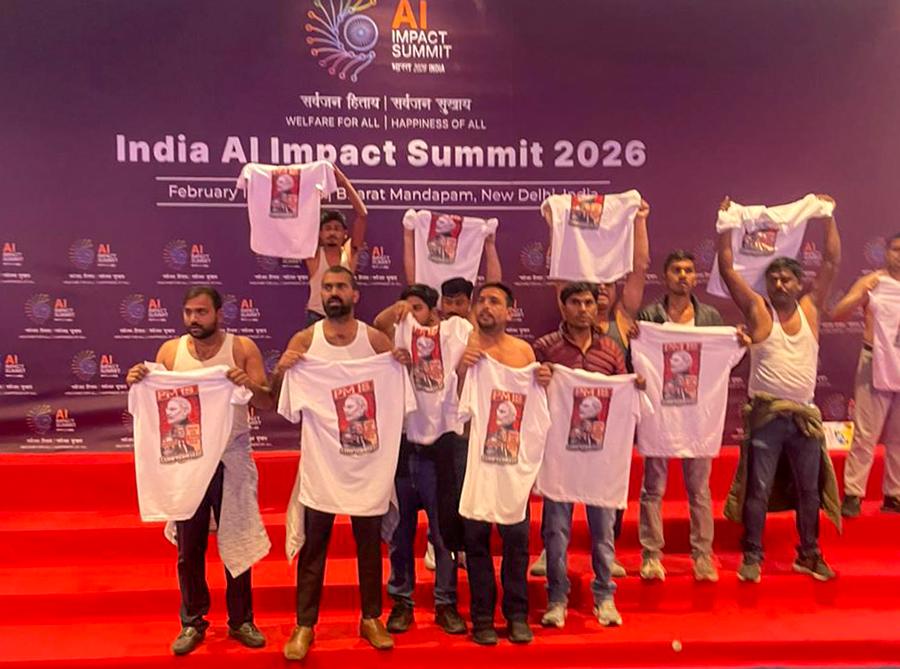 AI Summit shirtless case: Arrested 3 Youth Congress workers not Himachal residents