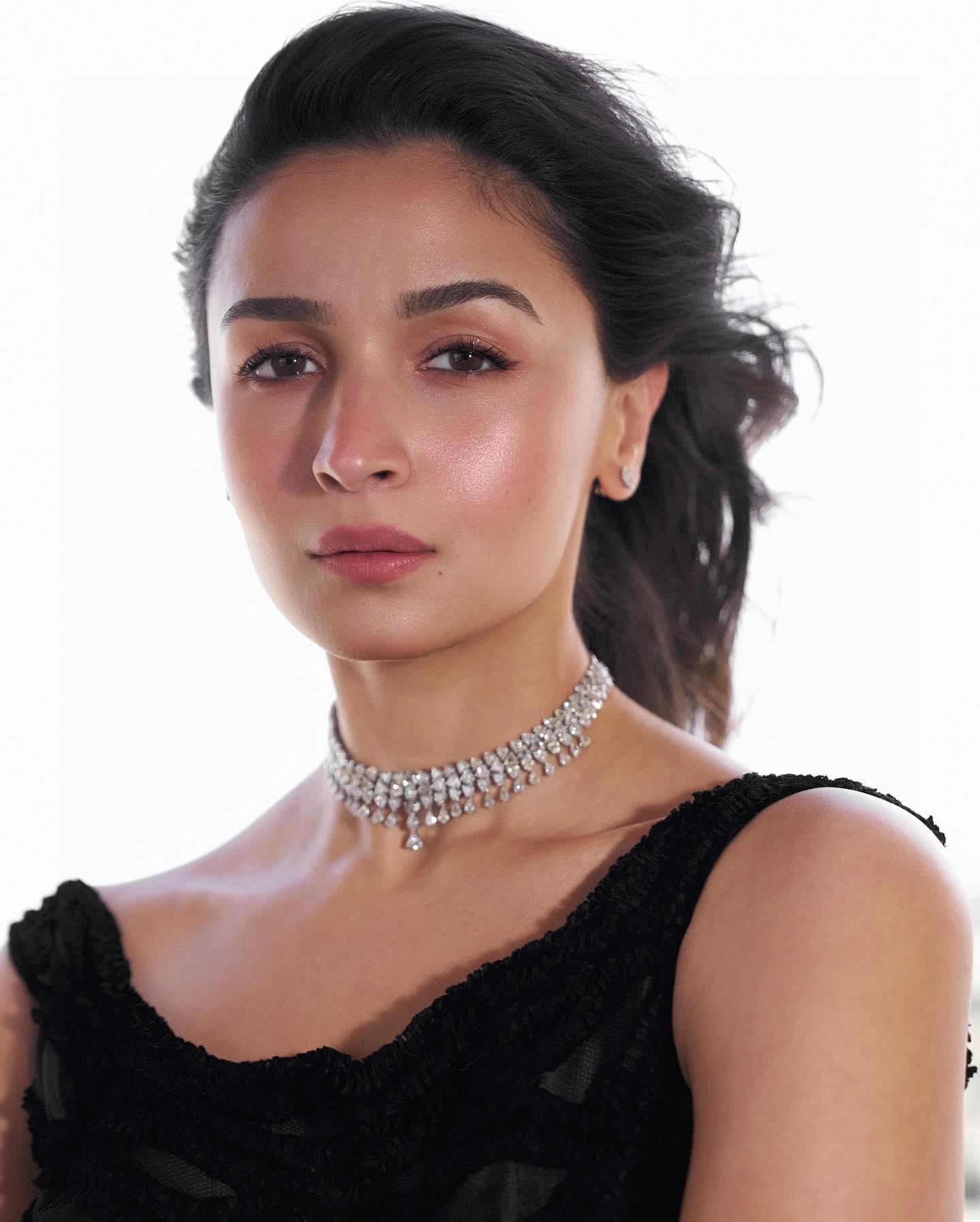 Alia Bhatt exudes radiance and timeless charm in a chic black gown in Jeddah