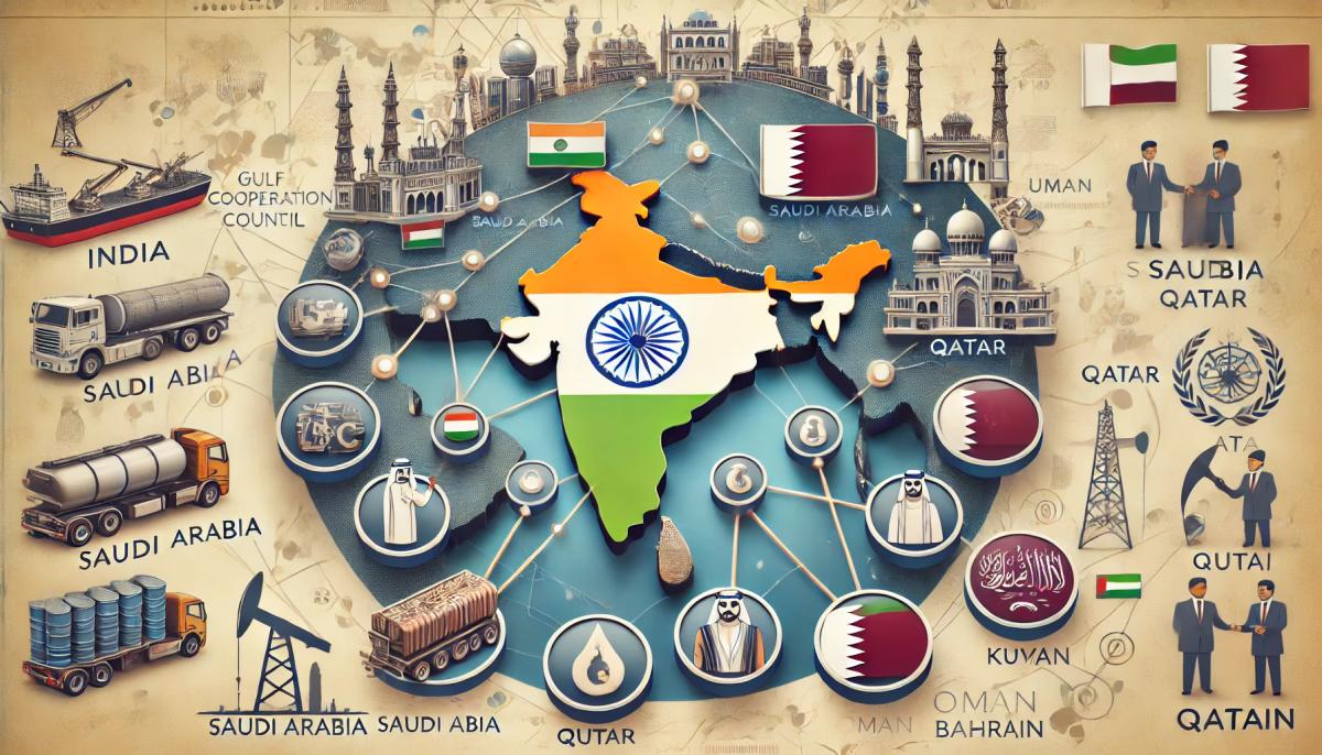 India economic relations Gulf Cooperation Council GCC