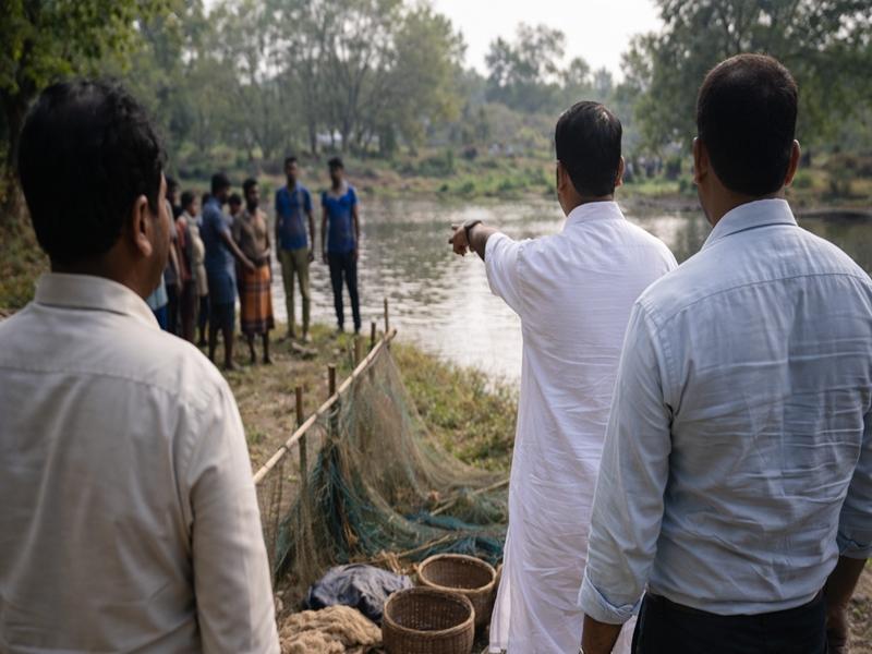 Congress leader booked for alleged encroachment, threats to fishermen in MP's Vidisha