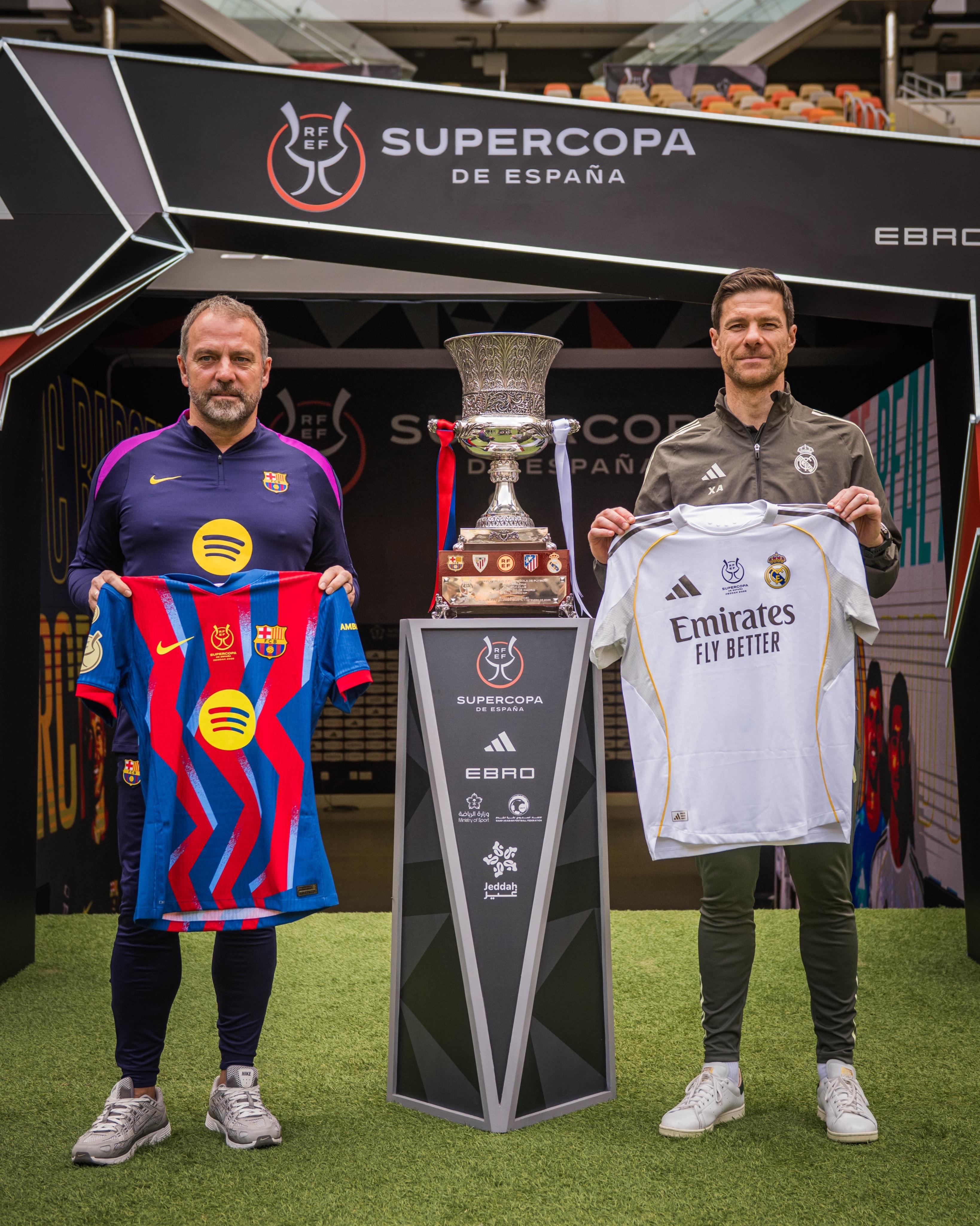 Spanish Super Cup: Barcelona and Real Madrid face up once again in final, with Mbappe in doubt